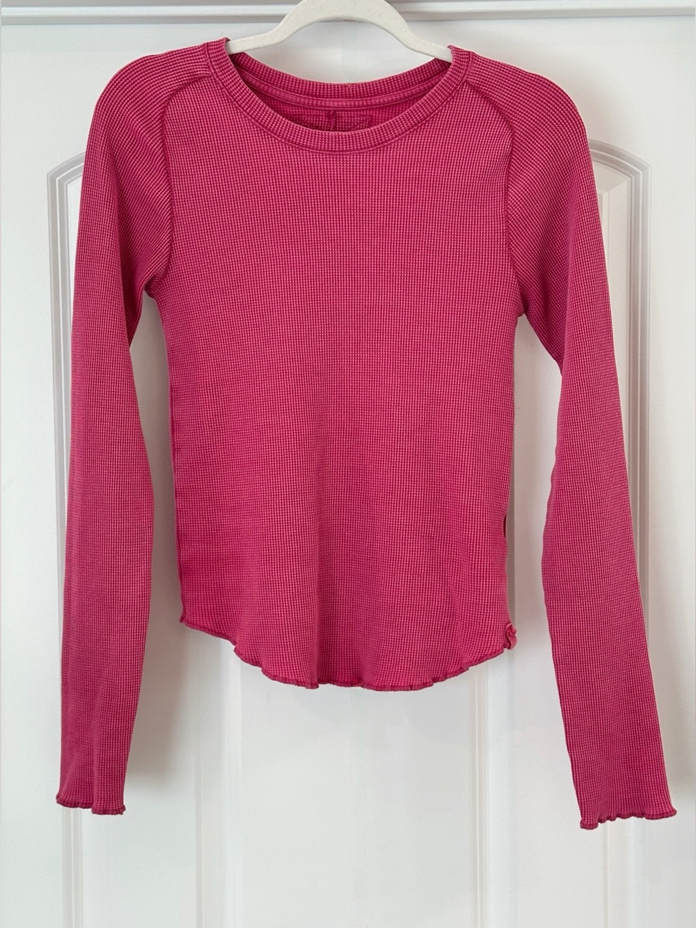 NWOT Free People We The Free Easy Does It Long Sleeve Tee - Picture 5 of 9